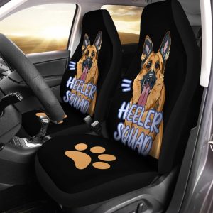 German Shepherd Car Seat Covers Custom Gift Idea For Dog Trainers