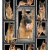 German Shepherd Unique Custom Design For Dog Lovers Blanket