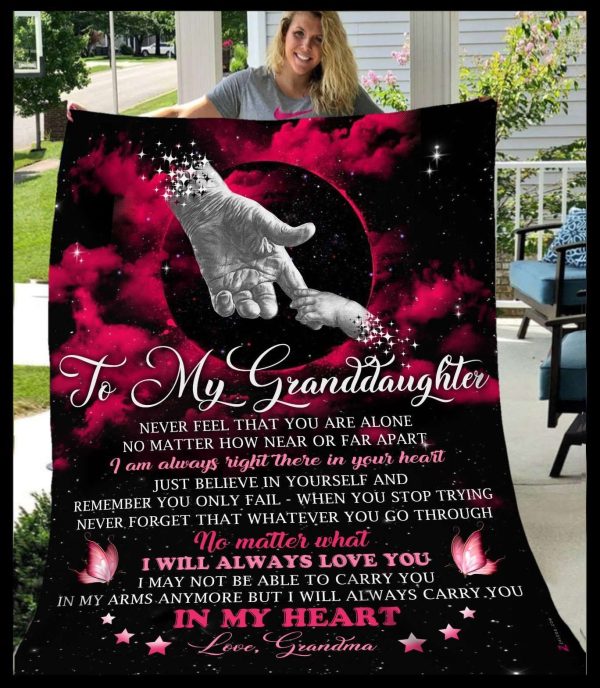 Gift For Granddaughter Ill Always Love You Blanket