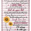 Gift For Granddaughter Never Forget How Much I Love You Trending Blanket