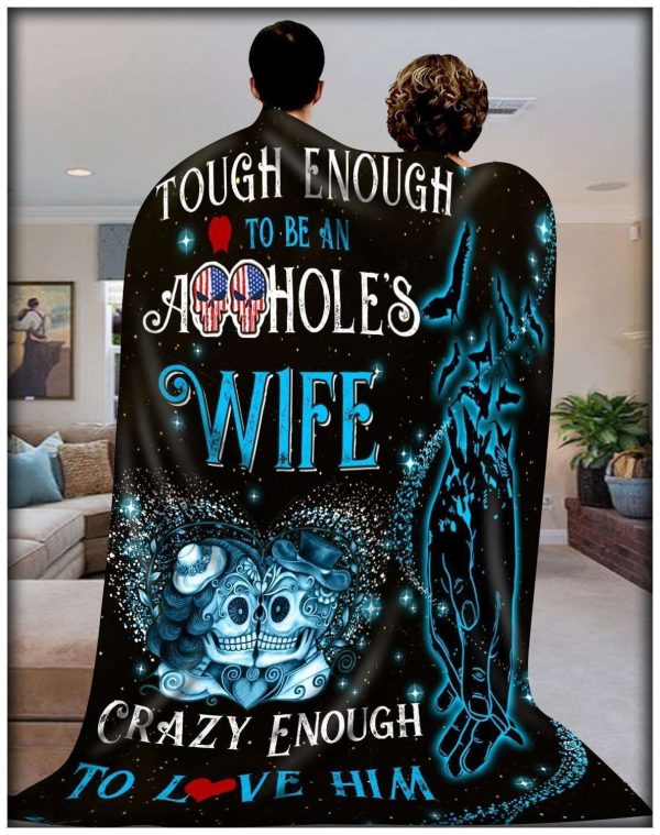 Gift For Wife Crazy Enough To Love Him Blanket