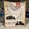 Gift From Husband To Wife – Trucker – I Just Want To Be Your Last Everything Blanket