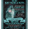 Gift To My Husband Never Forget That I Love You Anniversary Gift Blanket