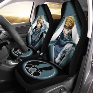 Ging Freecss Car Seat Covers Custom Hunter x Hunter Anime Car Accessories