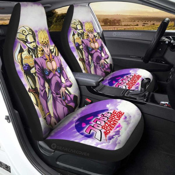 Giorno Giovanna Car Seat Covers Custom Bizarre Adventures