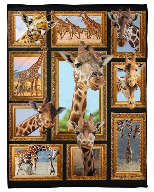 Giraffe Cute Giraffes Blanket