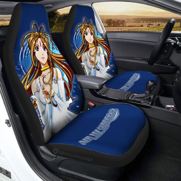 Girl Belldandy Car Seat Covers Custom Ah! My Goddess Car Accessories