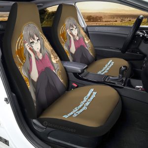 Girl Rio Futaba Car Seat Covers Custom Bunny Girl Senpai