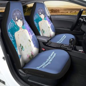 Girl Shoko Makinohara Car Seat Covers Custom Bunny Girl Senpai