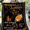 Giving Family Grandma And Granddaughter Always Heart To Heart Blanket