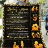 Giving Mom I Love You For All The Times Blanket