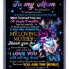 Giving Mom To Me You Are The World Blanket