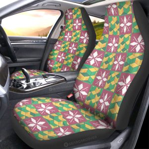 Giyu Tomioka Car Seat Covers Custom Anime Car Accessories