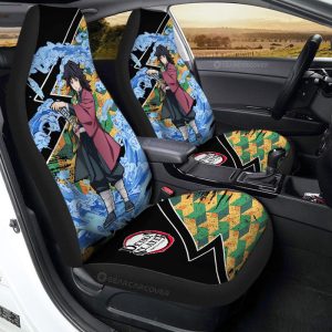 Giyuu Car Seat Covers Custom Water Breathing Skill Car Accessories