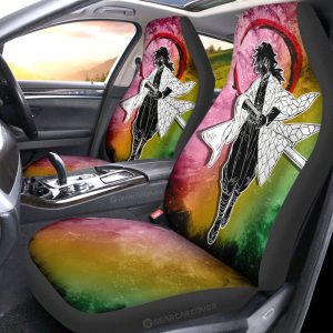 Giyuu Tomioka Car Seat Covers Custom Car Accessories