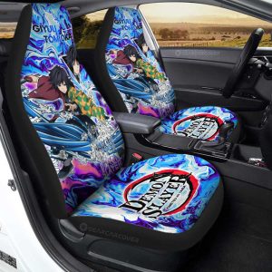 Giyuu Tomioka Car Seat Covers Custom Car Accessories For Fans