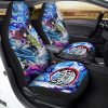 Giyuu Tomioka Car Seat Covers Custom Demon Slayer Car Accessories For Fans