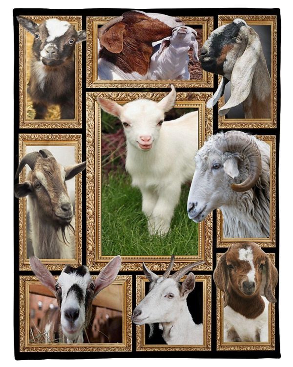 Goat Cute Goats Blanket