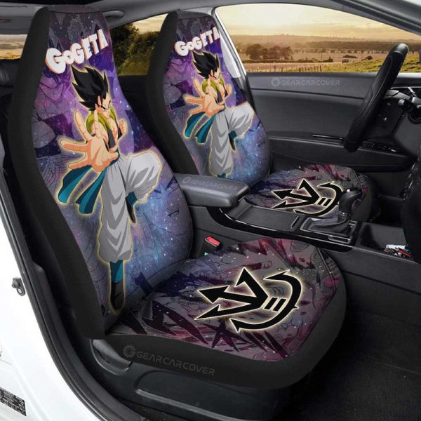 Gogeta Car Seat Covers Custom Galaxy Style Car Accessories