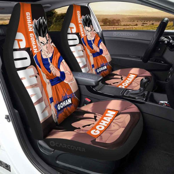 Gohan Car Seat Covers Custom Anime Dragon Ball Car Accessories