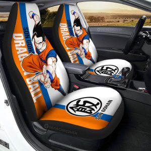 Gohan Car Seat Covers Custom Car Accessories For Fans