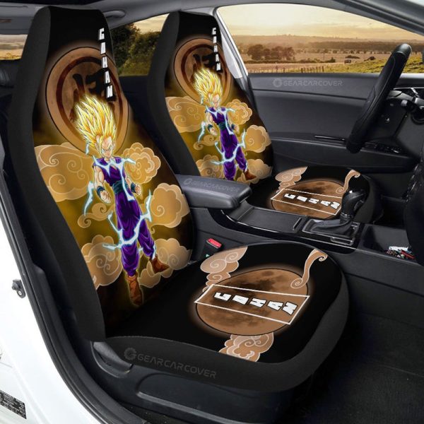 Gohan Kid Car Seat Covers Custom Anime Dragon Ball Car Accessories