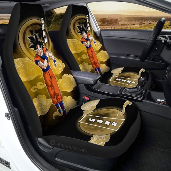 Goku Car Seat Covers Custom Car Interior Accessories