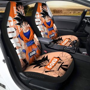 Goku Car Seat Covers Custom Dragon Ball Anime Car Accessories