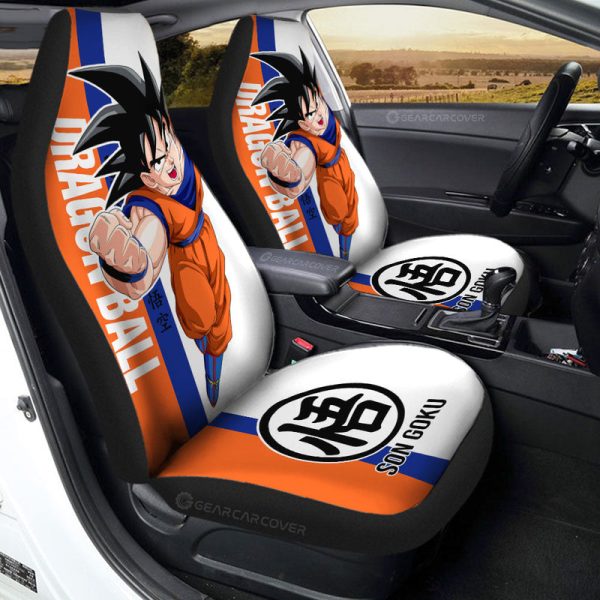 Goku Car Seat Covers Custom Dragon Ball Car Accessories For Anime Fans