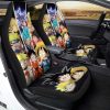 Goku Luffy ver 2 Car Seat Covers Custom Main Hero Anime Car Accessories