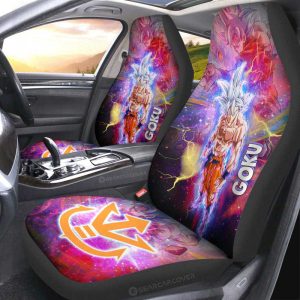 Goku Ultra Instinct Car Seat Covers Custom Car Accessories