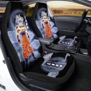 Goku Ultra Instinct Car Seat Covers Custom Car Accessories Perfect Gift For Fan