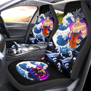 Goku Ultra Instinct Car Seat Covers Custom Dragon Ball Car Interior Accessories