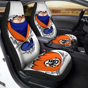 Goku Uniform Car Seat Covers Custom Dragon Ball Anime