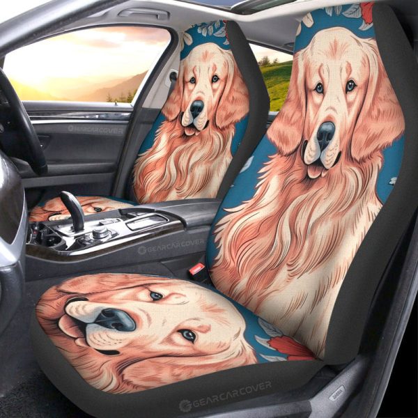 Golden Retriever Car Seat Covers Custom Car Accessories