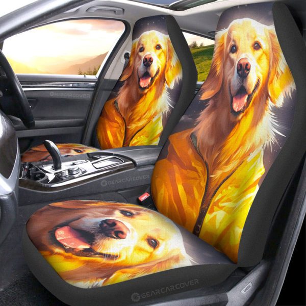 Golden Retriever Car Seat Covers Custom Car Accessories