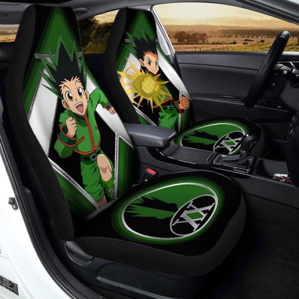 Gon Freecs Car Seat Covers Custom Hunter x Hunter Anime Car Accessories