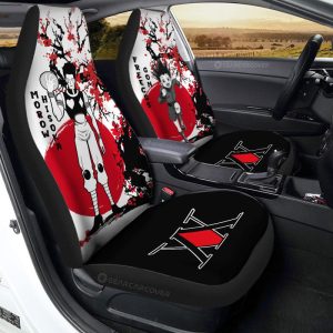 Gon Freecss And Hisoka Morow Car Seat Covers Custom Japan Style Car Accessories