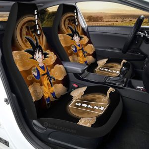 Goten Car Seat Covers Custom Anime Dragon Ball Car Accessories