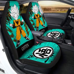 Goten Car Seat Covers Custom Dragon Ball Anime Manga Color Style