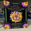 Granddaughter Gifts – You Are My Sunshine – You Will Never Know Dear How Much I Love You Blanket