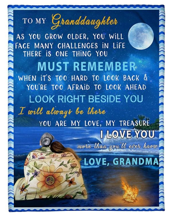 Granddaughter I’ll Always Be There Blanket