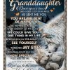 Granddaughter  – To My Granddaughter I Asked God For An Angel He Sent Me You You Are The Beat Of My Heart The Happiness In My Life The Energy Of My Soul I Love You To The Moon And Back Blanket