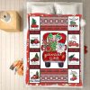 Grandma Claus Christmas Printed Blanket