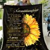 Grandma Giving Granddaughter Never Forget Your Way Back Home Blanket