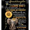 Grandma To Granddaughter Always Remember How Much I Love You Blanket