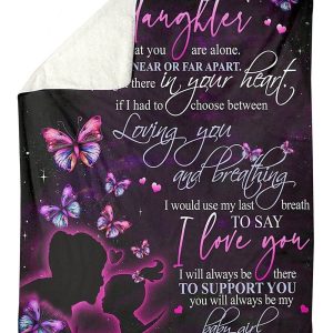 Grandma To Granddaughter Love Gift Blanket