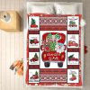 Grandpa Claus Christmas Printed Blanket