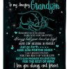 Grandson  – To My Grandson Remember Not To Let Anyone Take You For Granted Always Hold Your Head Up High Never Stop Believing In Yourself Blanket