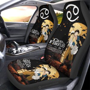 Grave Of The Fireflies Car Seat Covers Custom Car Accessories